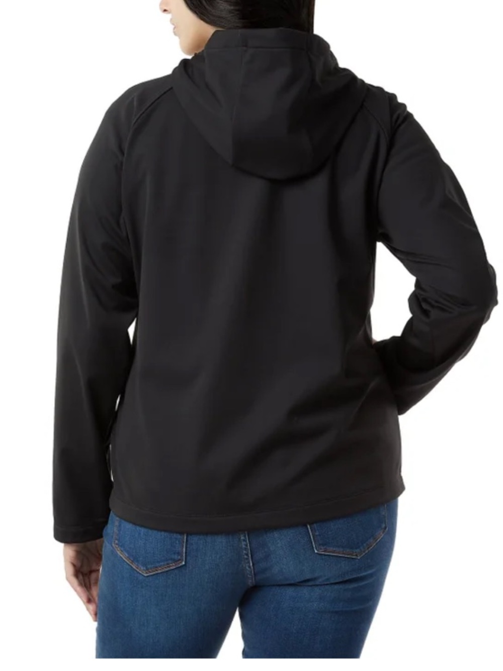 32 Degrees Women's Hooded Softshell Jacket with Hood Full Zip Spring Size S 4 6 - Picture 2 of 6